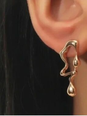 ✨ FREE Irregular Shape Geo Boho Minimal Peasant Hipster Hippie Pop Art Earrings